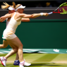 Iga Swiatek mod Clara Tauson i Wimbledon